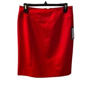 Worthington Skirt Size 6 Red NWT